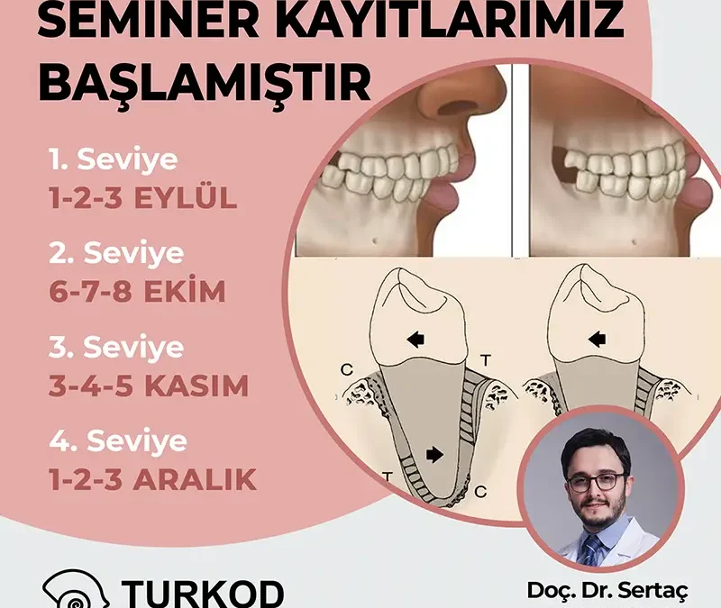 YENİ DÖNEM ORTODONTİ SEMİNER KAYITLARIMIZ BAŞLAMIŞTIR